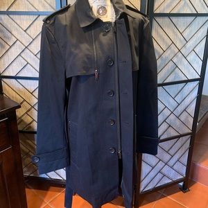 Black trench coat by Micheal Kors